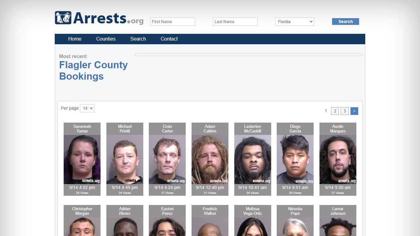 Flagler County Arrests and Inmate Search